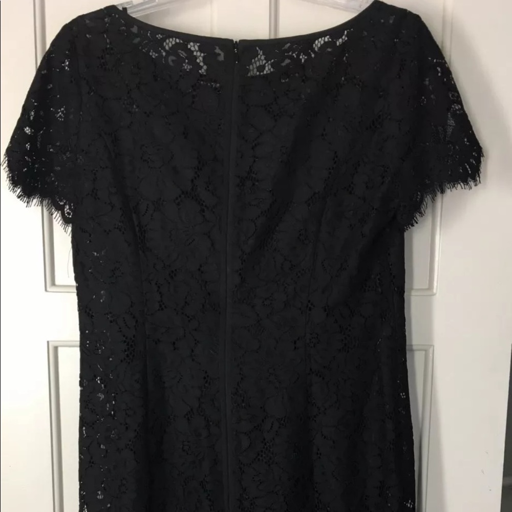 Ann Taylor Tall Lace Sheath Dress Short Sleeve 391029 - Picture 3 of 8